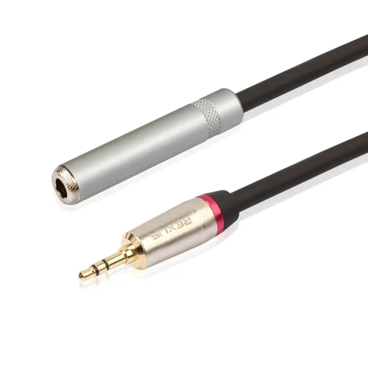 REXLIS TC128MF 3.5mm Male to 6.5mm Female Audio Adapter Cable Length: 60cm