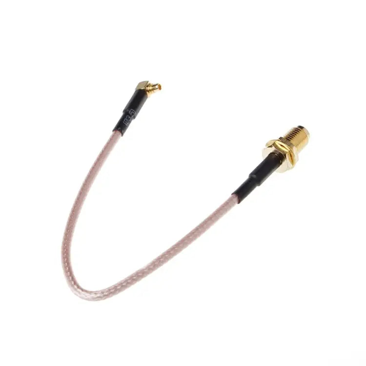RG316 SMA Female to MMCX Right Angle Male Braid Cable Length:15cm