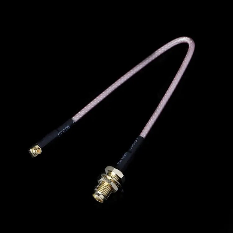 RG316 SMA Female to MMCX Right Angle Male Braid Cable Length:15cm