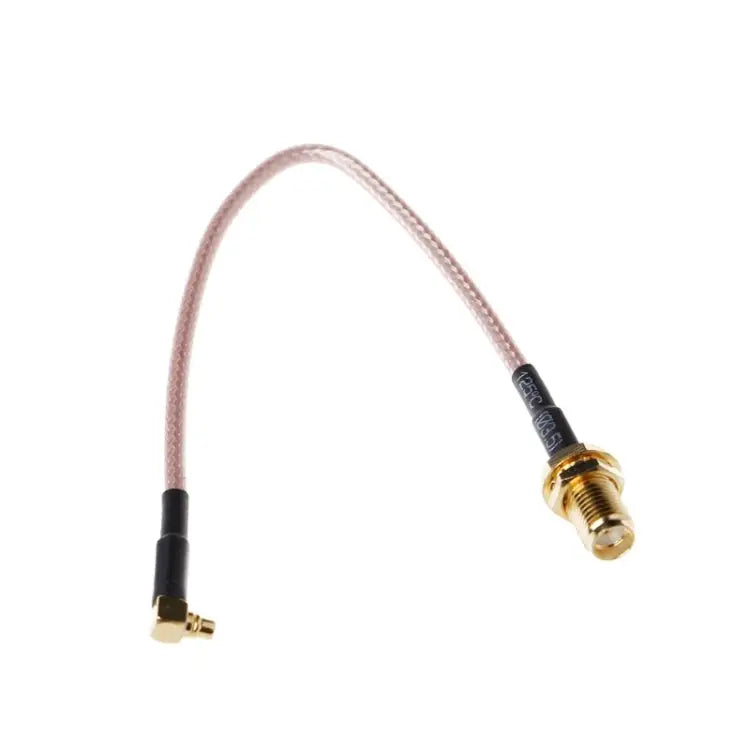 RG316 SMA Female to MMCX Right Angle Male Braid Cable Length:15cm