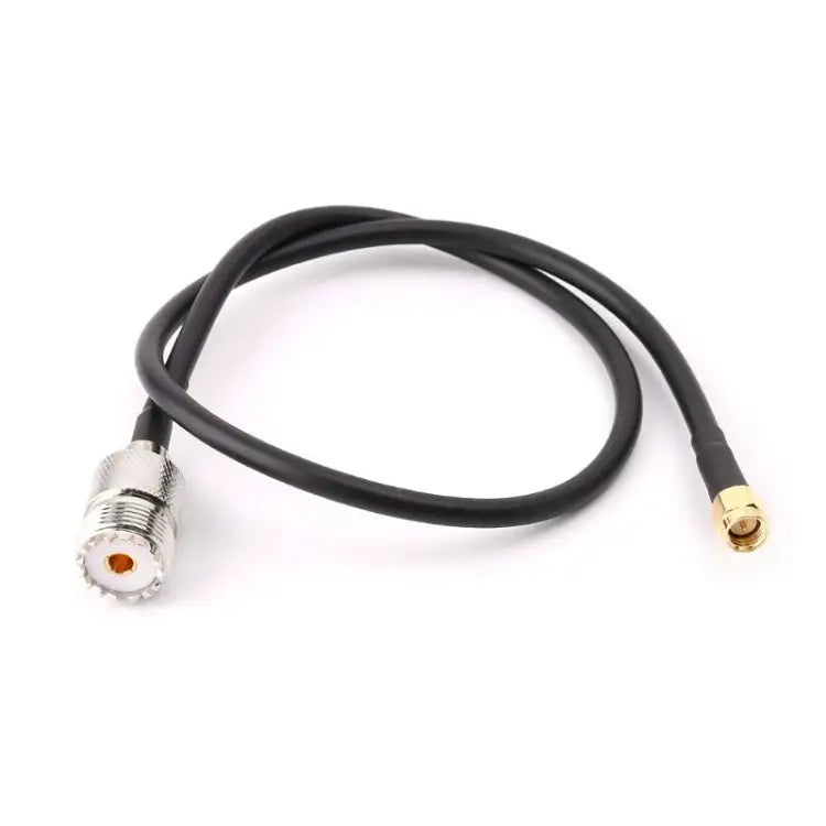 RG58 UHF Female to SMA Male Connecting Cable Length: 50cm Length: 50cm - Length: 50cm