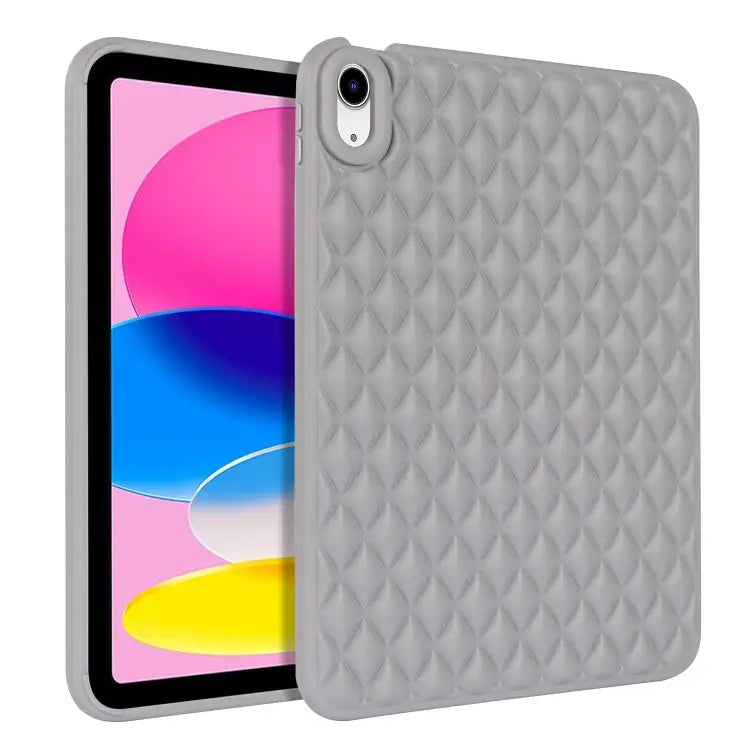 Rhombic TPU Tablet Case For iPad 10.2 2021 / 2020 / 2019 For iPad 9.7 2018 / 2017 For iPad 10th Gen 10.9 2022 For iPad