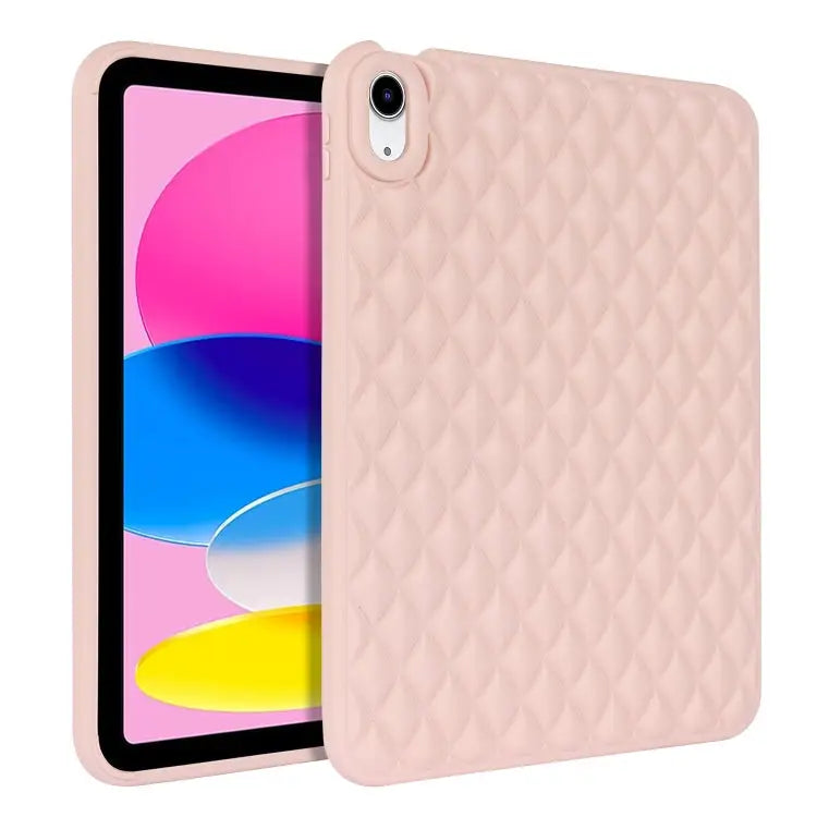 Rhombic TPU Tablet Case For iPad 10.2 2021 / 2020 / 2019 For iPad 9.7 2018 / 2017 For iPad 10th Gen 10.9 2022 For iPad