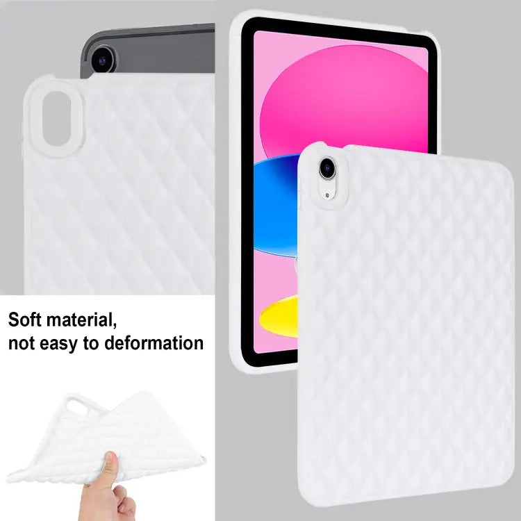 Rhombic TPU Tablet Case For iPad mini 2024 / mini 6 For iPad mini 5 / 4 For iPad Air 5 10.9 / Air 4 For iPad Air 3 10.5