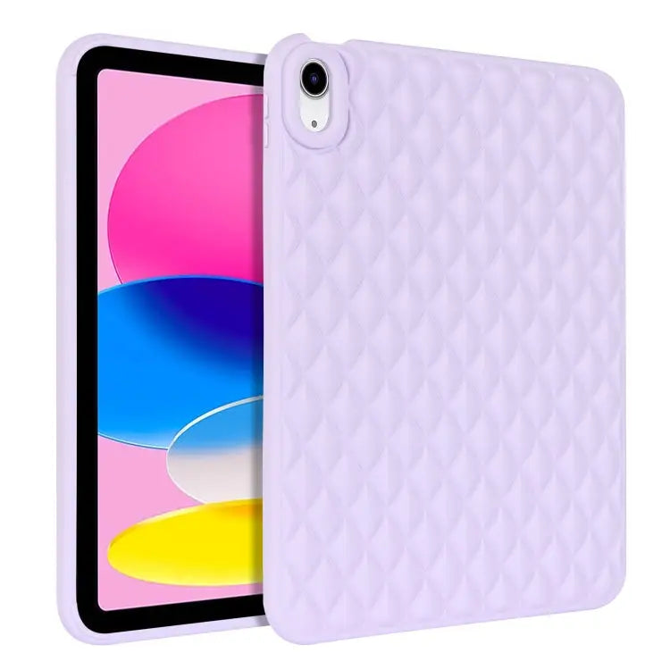 Rhombic TPU Tablet Case For iPad mini 2024 / mini 6 For iPad mini 5 / 4 For iPad Air 5 10.9 / Air 4 For iPad Air 3 10.5