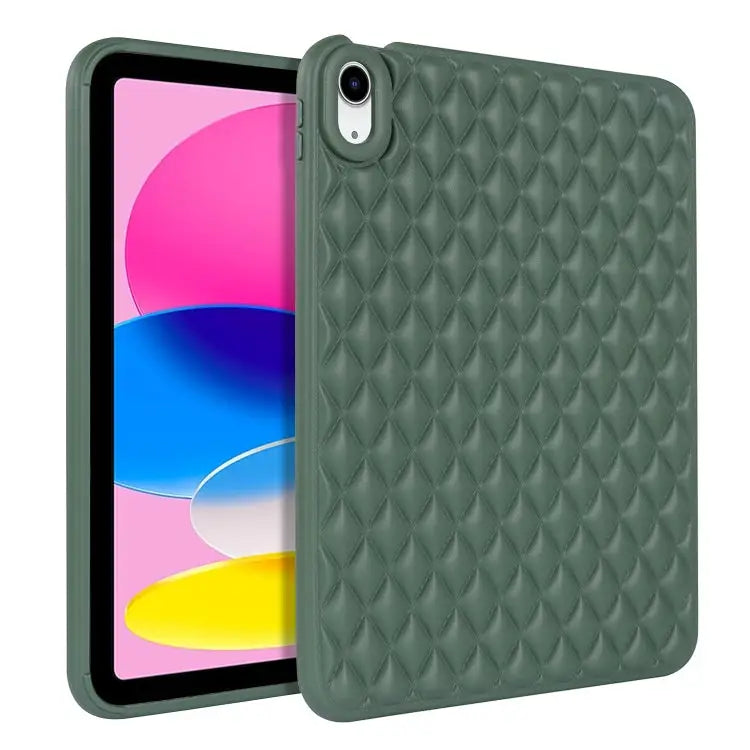 Rhombic TPU Tablet Case For iPad mini 2024 / mini 6 For iPad mini 5 / 4 For iPad Air 5 10.9 / Air 4 For iPad Air 3 10.5