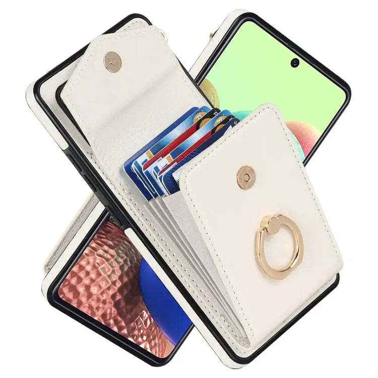 Ring Holder RFID Card Slot Phone Case For Samsung Galaxy A53 5G For Samsung Galaxy A71 5G For Samsung Galaxy S20