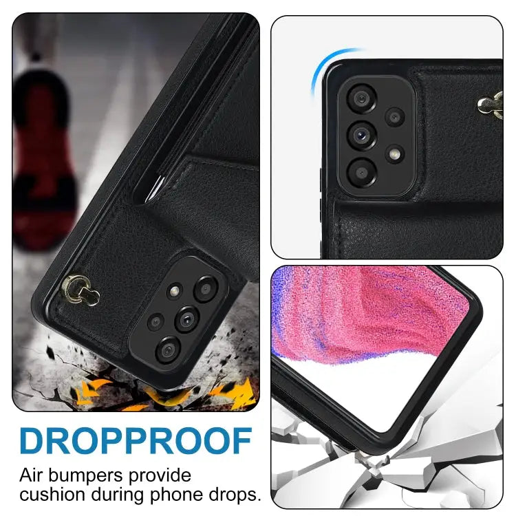 Ring Holder RFID Card Slot Phone Case For Samsung Galaxy A53 5G For Samsung Galaxy A71 5G For Samsung Galaxy S20