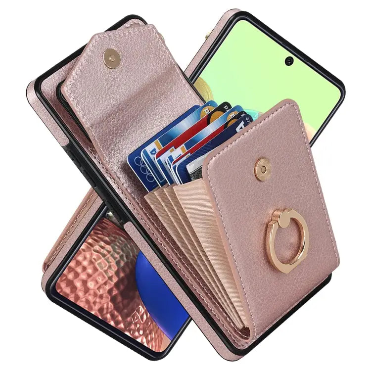 Ring Holder RFID Card Slot Phone Case For Samsung Galaxy A53 5G For Samsung Galaxy A71 5G For Samsung Galaxy S20