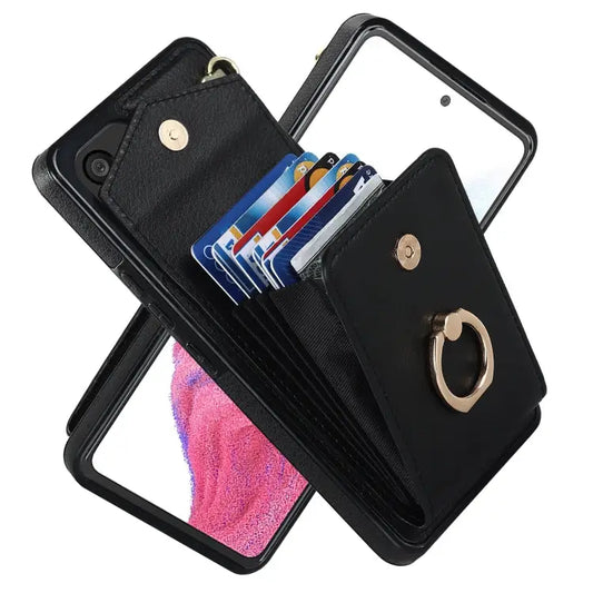 Ring Holder RFID Card Slot Phone Case For Samsung Galaxy A53 5G For Samsung Galaxy A71 5G For Samsung Galaxy S20