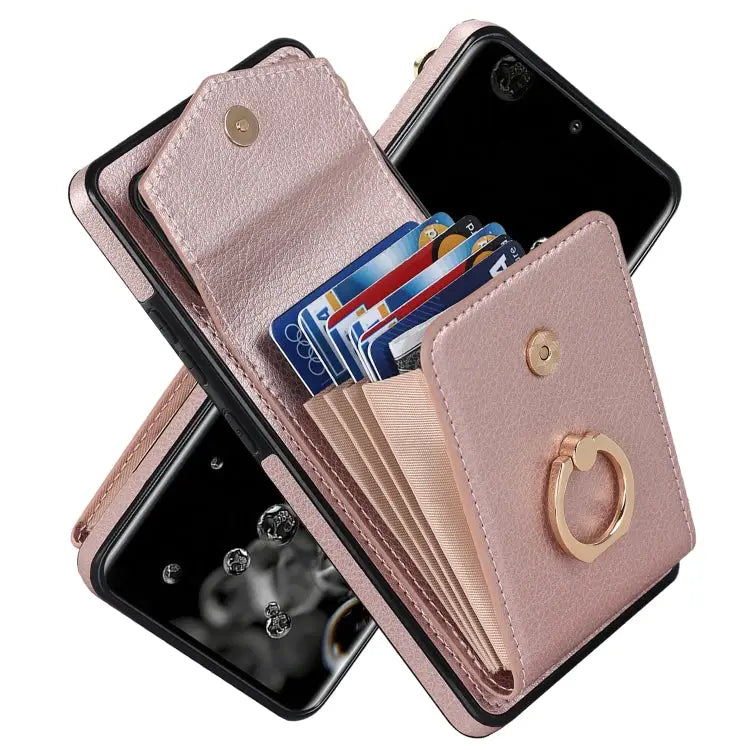 Ring Holder RFID Card Slot Phone Case For Samsung Galaxy A53 5G For Samsung Galaxy A71 5G For Samsung Galaxy S20