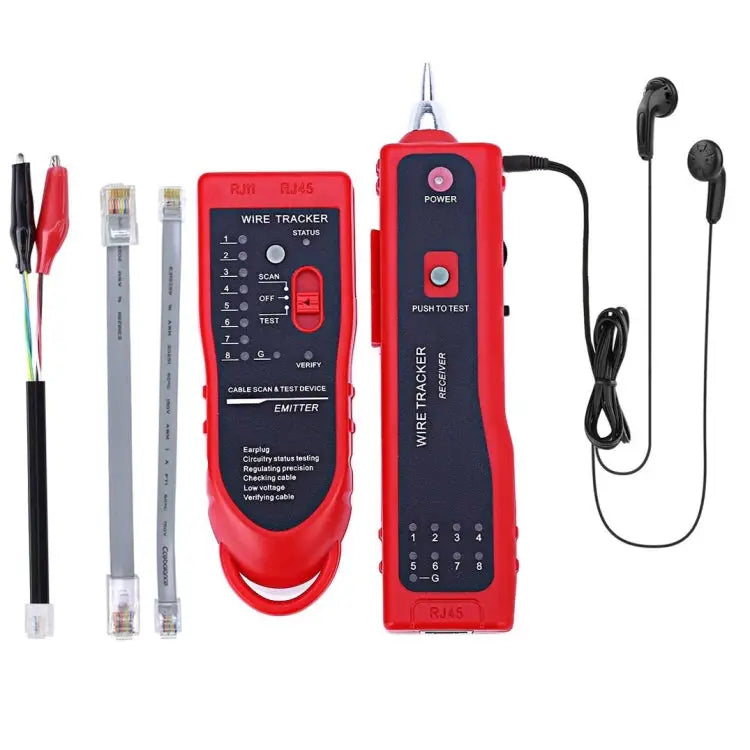 RJ11 / RJ45 Telephone Wire Tracker Ethernet LAN Network Cable Tester Detector Line Finder - RJ11 / RJ45 Line Finder