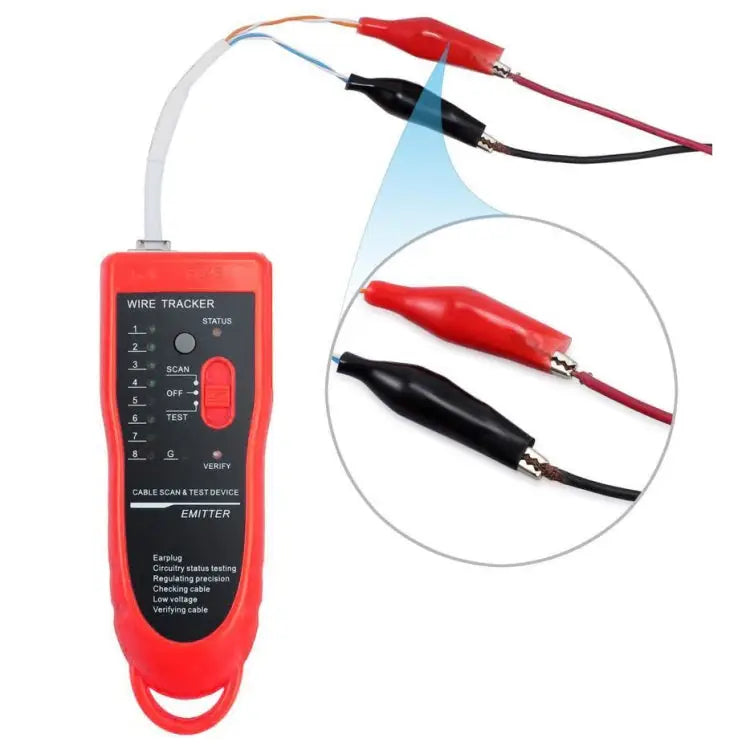 RJ11 / RJ45 Telephone Wire Tracker Ethernet LAN Network Cable Tester Detector Line Finder - RJ11 / RJ45 Line Finder