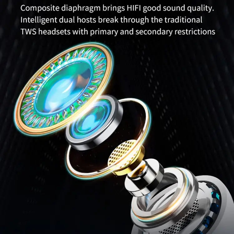 ROCK EB700 TWS Bluetooth 5.3 HIFI Music Earphones EB700 - EB700 - Apple Accessories