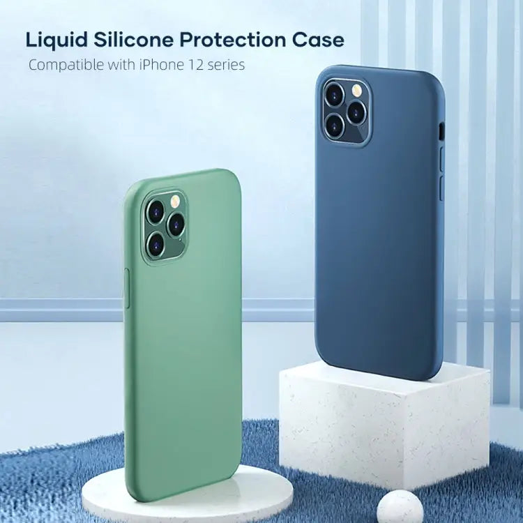 ROCK Liquid Silicone Shockproof Protective Case For iPhone 12 mini For iPhone 12 / 12 Pro For iPhone 12 Pro Max - Apple