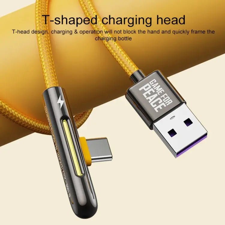 ROCK M3 8 Pin T-shape PD Fast Charging Data Cable Length: 1m - 8 Pin