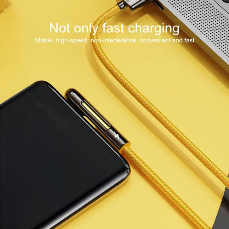 ROCK M3 8 Pin T-shape PD Fast Charging Data Cable Length: 1m - 8 Pin