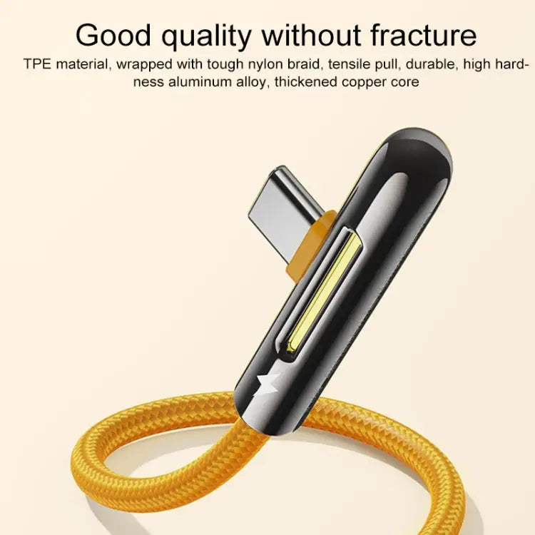 ROCK M3 8 Pin T-shape PD Fast Charging Data Cable Length: 1m - 8 Pin