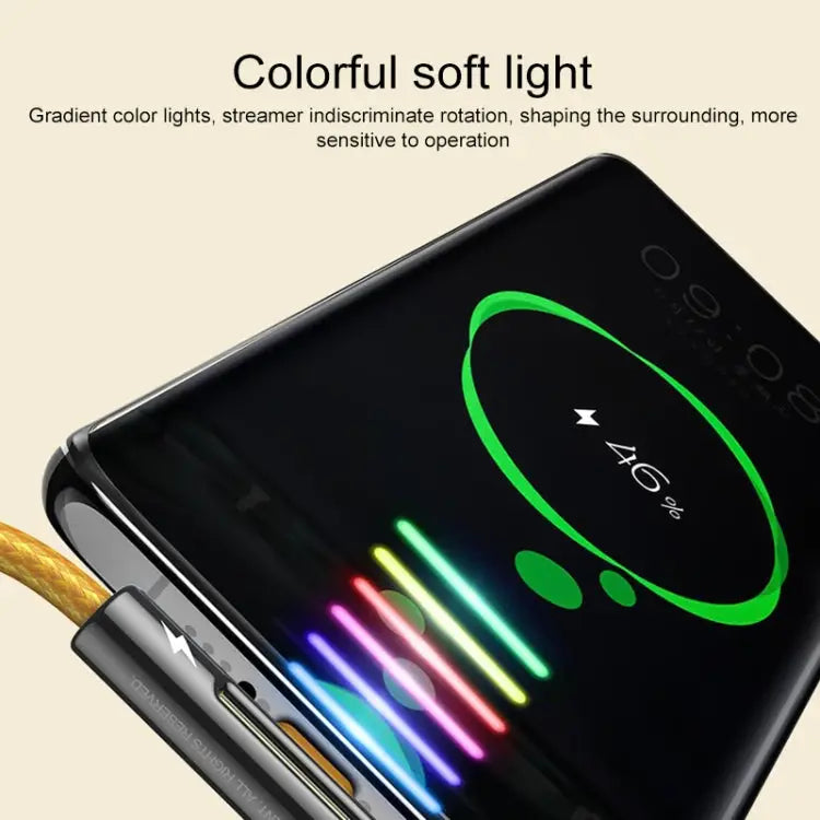 ROCK M3 8 Pin T-shape PD Fast Charging Data Cable Length: 1m - 8 Pin