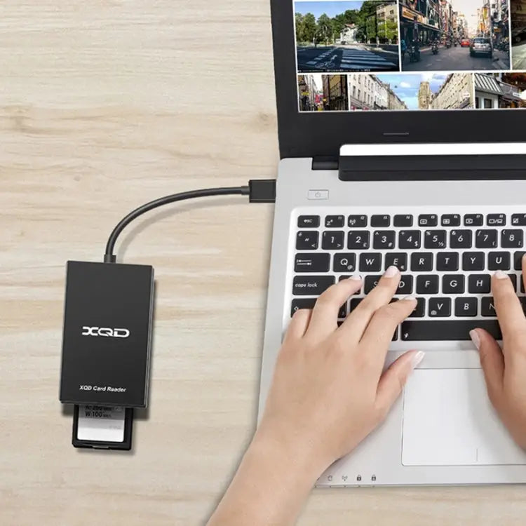 Rocketek CR312-A USB3.0 SD / XQD 2 in 1 Card Reader USB3.0 - USB3.0
