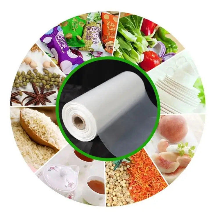 Roll Food Storage Bag Food Saver Bag for Kitchen Keep Food Fresh Grain Bag PE Bags Size: 30*40cm Size: 30*40cm - Size: