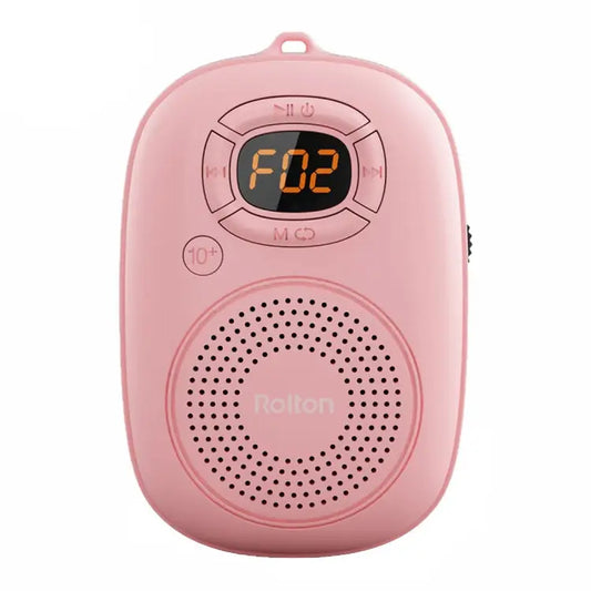 Rolton E200 Mobile Phone Wireless Bluetooth Speaker Mini Portable Outdoor Small Audio Subwoofer Speaker Pink Blue Black