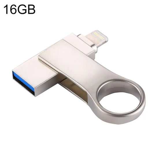 RQW-10D 2 in 1 USB 2.0 & 8 Pin 16GB Flash Drive - RQW-10D
