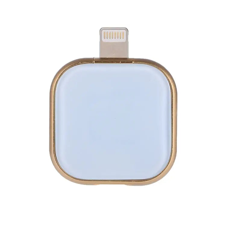 RQW-18S 8 Pin 128GB Multi-functional Flash Disk Drive with USB / Micro USB to Micro USB Cable - RQW-18S Gold