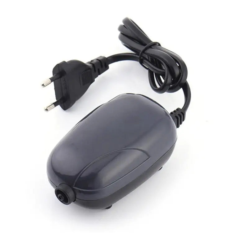 RS-290 220V 3W Single Outlets Adjustable Flow Silent Aquarium Air Pump Fish Tank Oxygen Air Pump 3W - 3W
