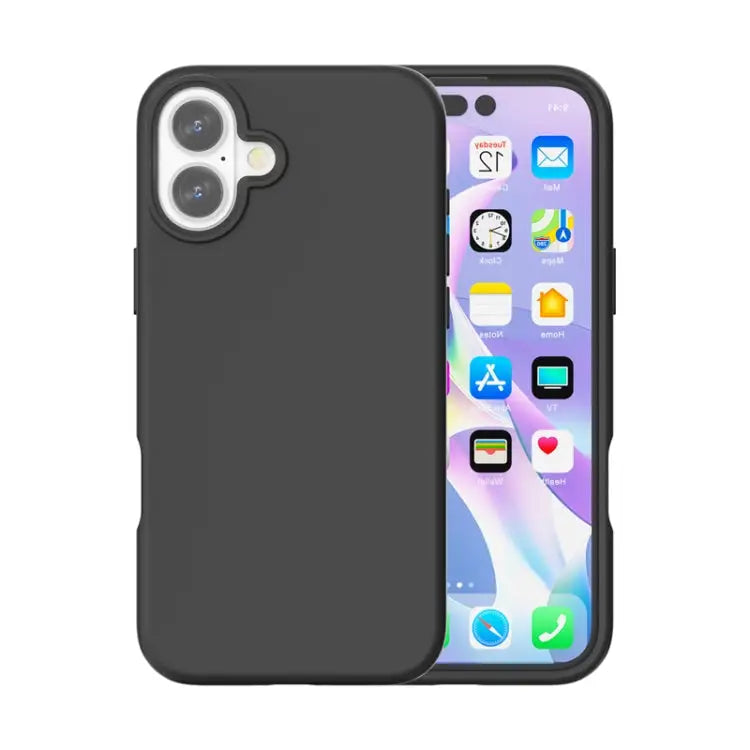 Rubber Oil Surface Solid Color Phone Case For iPhone 16 Pro Max For iPhone 16 Pro For iPhone 16 Plus For iPhone 16