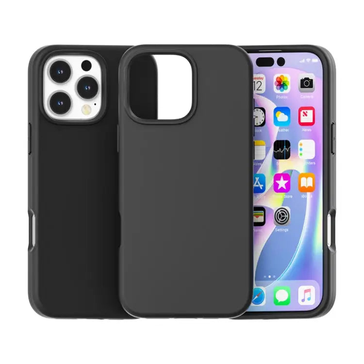 Rubber Oil Surface Solid Color Phone Case For iPhone 16 Pro Max For iPhone 16 Pro For iPhone 16 Plus For iPhone 16