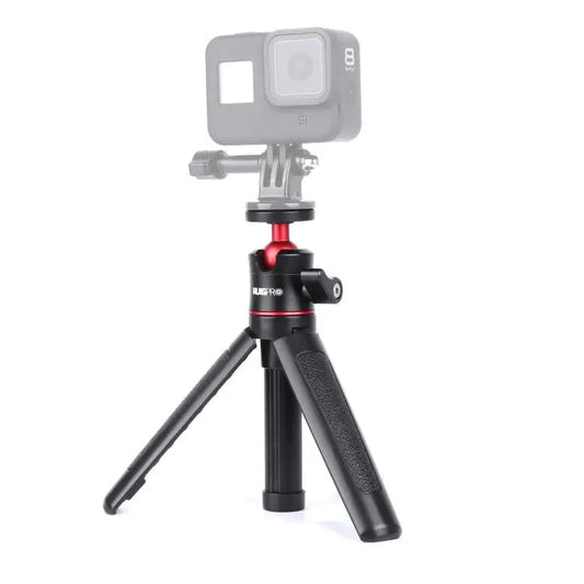 RUIGPRO Multi-functional Foldable Tripod Holder Selfie Monopod Stick with Ball Head for GoPro Insta360 DJI and Other
