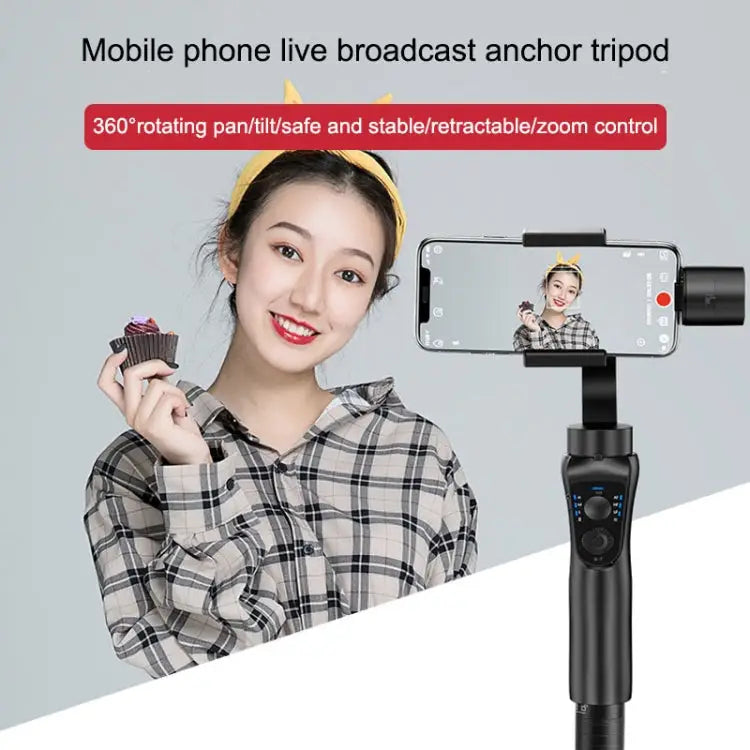 S5 Mobile Phone Stabilizer Three-axis Anti-shake Handheld Gimbal S5 - S5