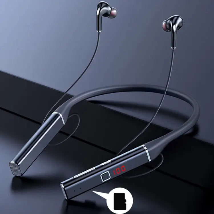 S720 Neck-Mounted Bluetooth Headphone Support TF Card