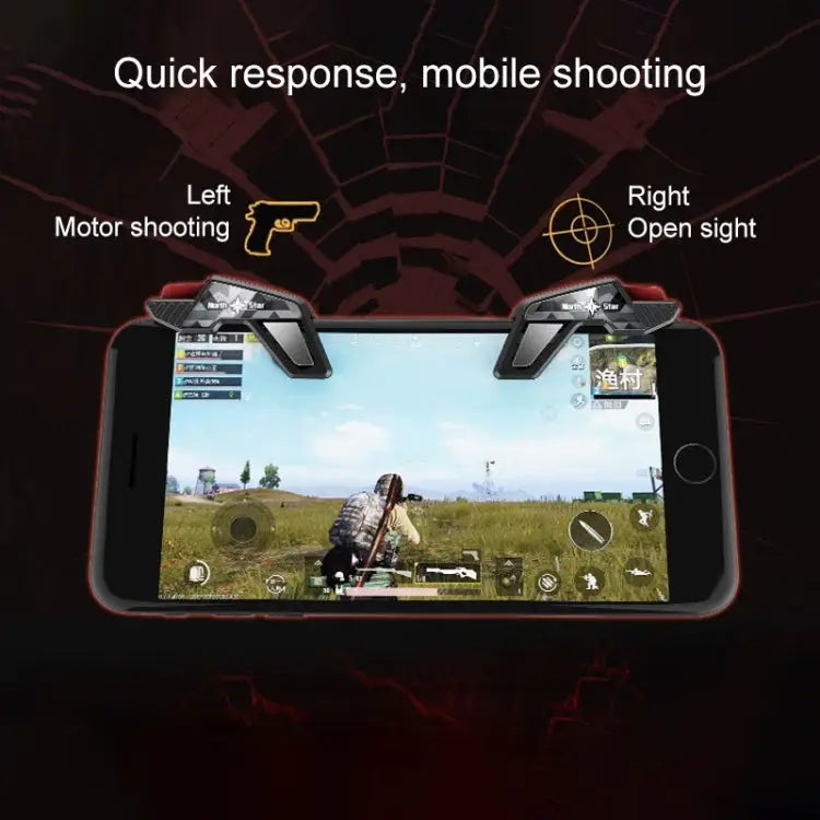 S8 Eating Chicken Metal Physical Auxiliary Button Shooting Game Controller 1 Pair