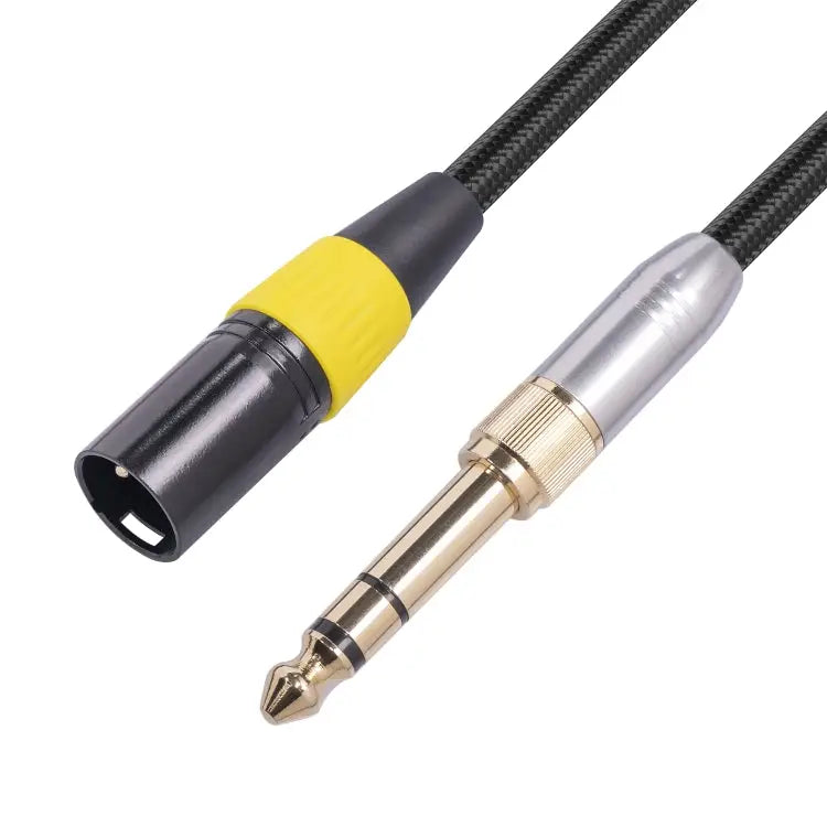 SB423K108-03 6.35mm + 3.5mm Male to XLR 3pin Male Audio Cable Length: 30cm 6.35mm + 3.5mm to XLR - 6.35mm + 3.5mm to XLR