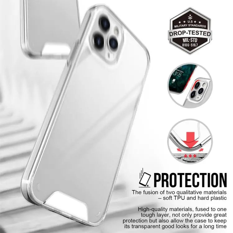 Scratchproof TPU + Acrylic Space case Protective Case For iPhone 12 mini For iPhone 12 / 12 Pro For iPhone 12 Pro Max