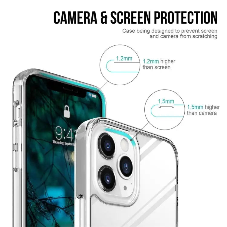 Scratchproof TPU + Acrylic Space case Protective Case For iPhone 12 mini For iPhone 12 / 12 Pro For iPhone 12 Pro Max