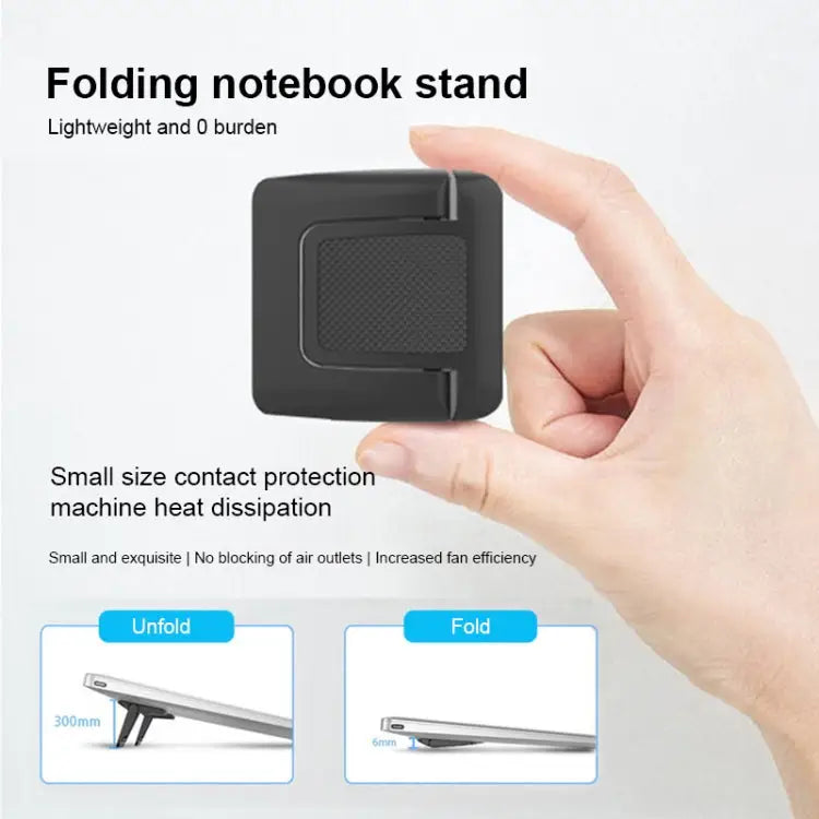 SD-001 2 PCS Desktop Foldable Mini Holder Specification: ABS