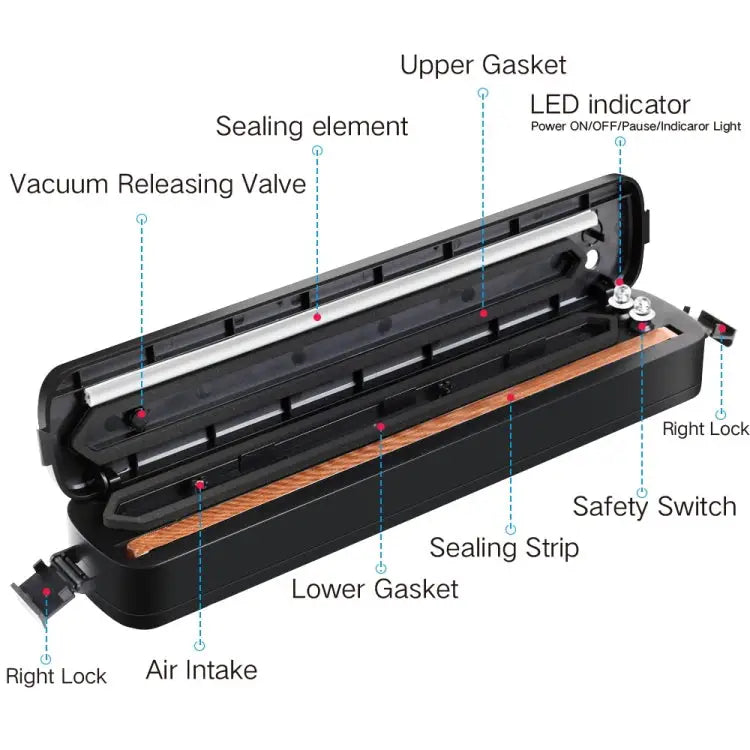 Sealing Film Roll Film PP Material Transparent Seal Film Cup Automatic Vacuum Sealer - Automatic Vacuum Sealer