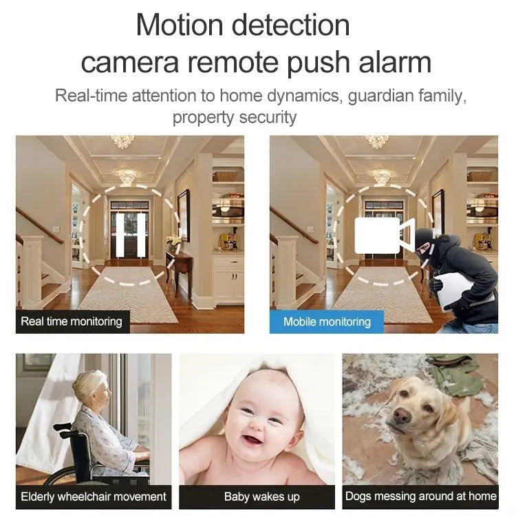 SECTEC IL-HIP291-2M-AI Intelligent Tracking Monitor Mobile Phone Remote Wireless Network Wifi Camera Cloud Storage
