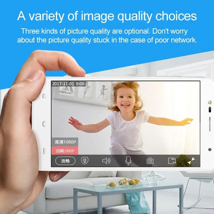 SECTEC IL-HIP291-2M-AI Intelligent Tracking Monitor Mobile Phone Remote Wireless Network Wifi Camera Cloud Storage
