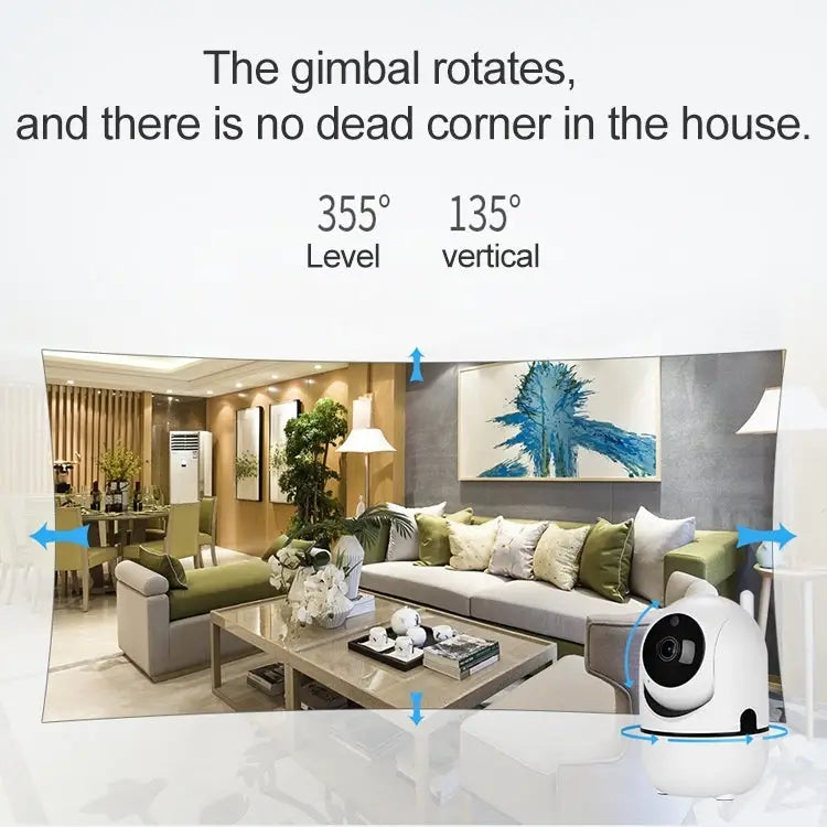 SECTEC IL-HIP291-2M-AI Intelligent Tracking Monitor Mobile Phone Remote Wireless Network Wifi Camera Cloud Storage