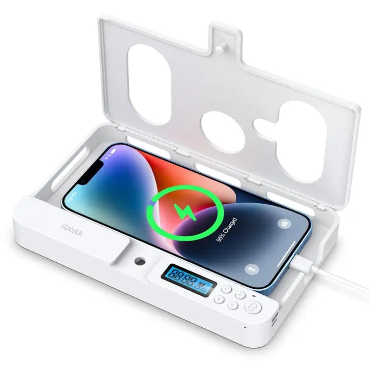 Self-discipline Smart Phone Lock Timing Box lock01 White - lock01 White