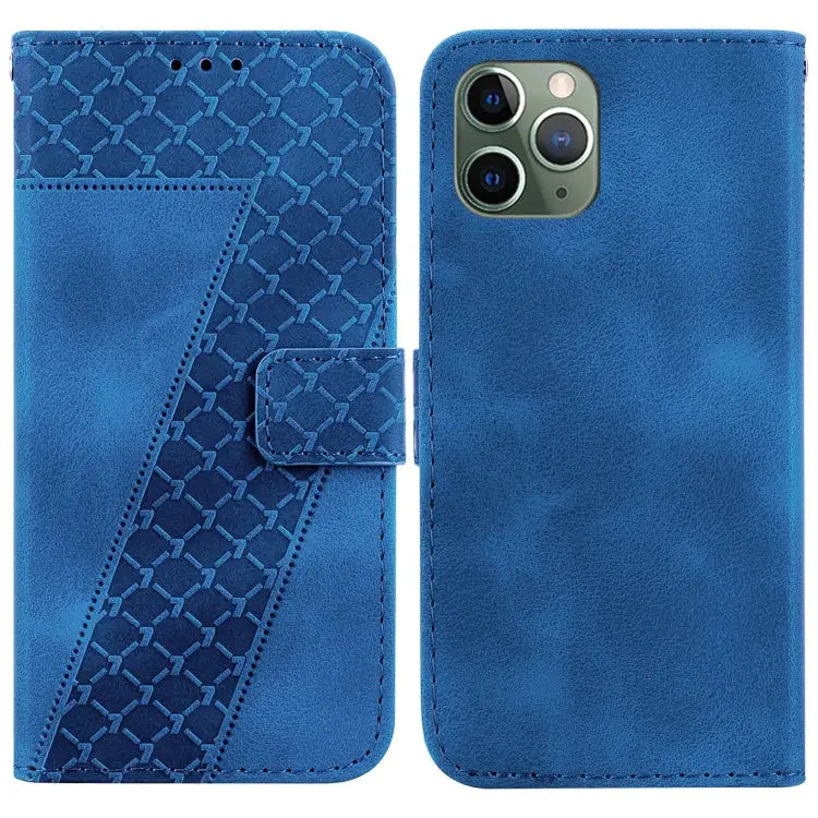 Seven-shaped Embossed Leather Phone Case For iPhone 12 mini For iPhone 11 Pro Max For iPhone 11 For iPhone 11 Pro
