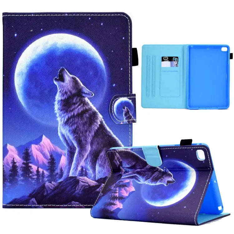 Sewing Pen Slot Leather Tablet Case For iPad 9.7 2018 & 2017 For iPad 10.2 2020 & 2019 For iPad Pro 11 inch 2021 & 2020