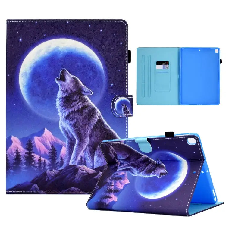 Sewing Pen Slot Leather Tablet Case For iPad 9.7 2018 & 2017 For iPad 10.2 2020 & 2019 For iPad Pro 11 inch 2021 & 2020