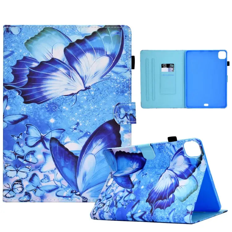 Sewing Pen Slot Leather Tablet Case For iPad 9.7 2018 & 2017 For iPad 10.2 2020 & 2019 For iPad Pro 11 inch 2021 & 2020