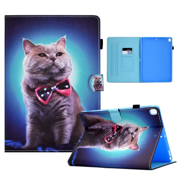 Sewing Pen Slot Leather Tablet Case For iPad 9.7 2018 & 2017 For iPad 10.2 2020 & 2019 For iPad Pro 11 inch 2021 & 2020