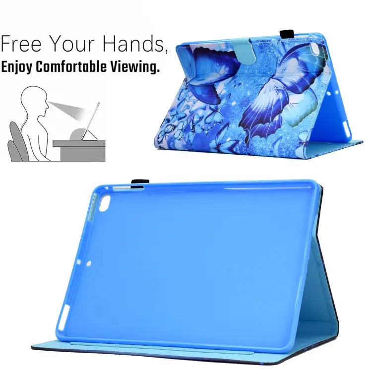 Sewing Pen Slot Leather Tablet Case For iPad 9.7 2018 & 2017 For iPad 10.2 2020 & 2019 For iPad Pro 11 inch 2021 & 2020